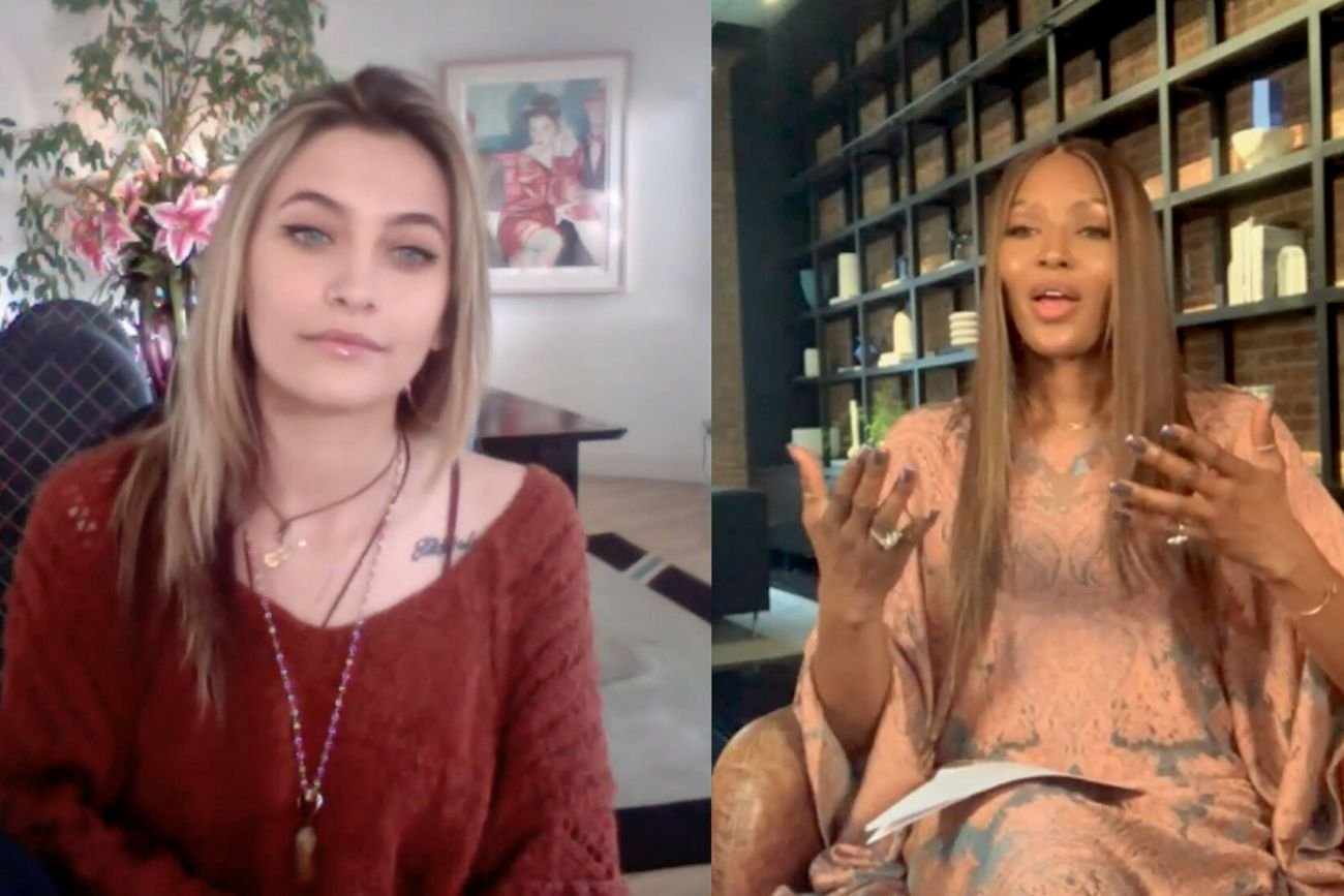 Wywiad Naomi Campbell z Paris Jackson.