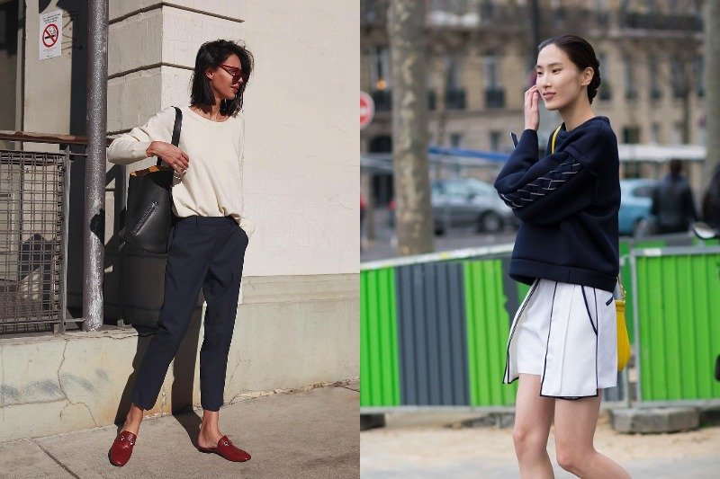 Bluza dobrze połączy się zarówno ze spodniami, jak i spódnicą