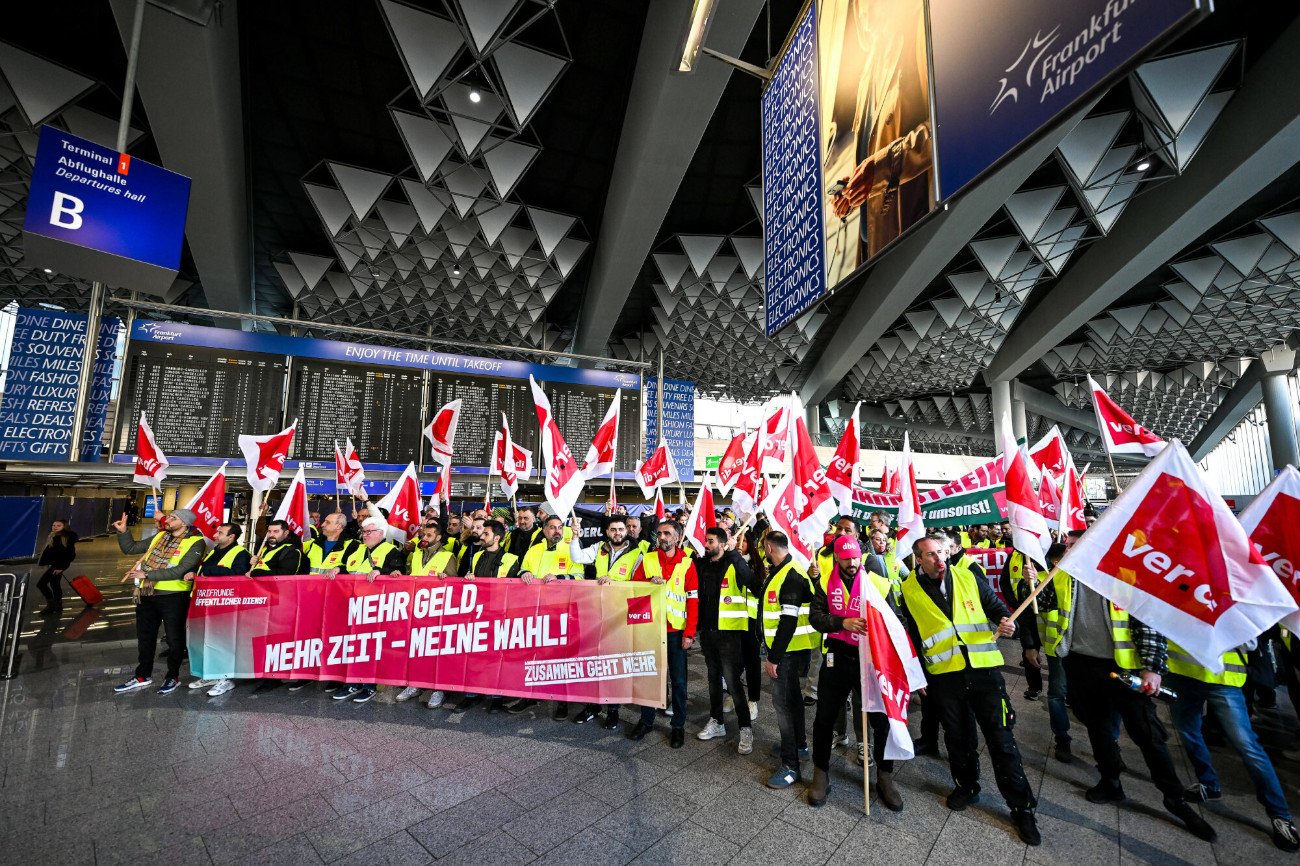 Strajki paraliżują niemieckie lotniska. Wiele lotów zostało już odwołanych