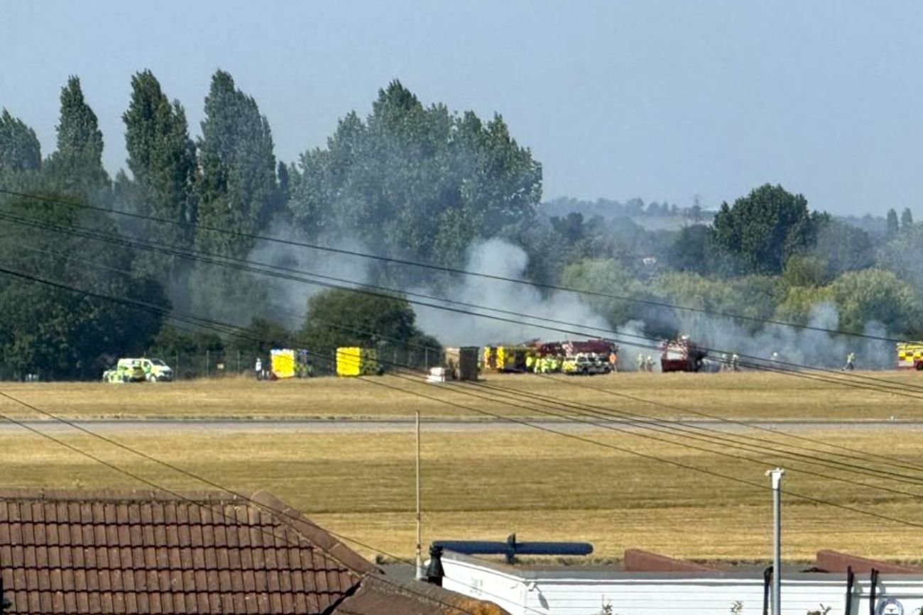 Katastrofa samolotu pod Londynem. Wiadomo już, jak to była maszyna.