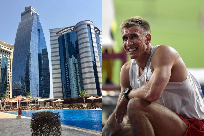 Polscy lekkoatleci narzekali na warunki w hotelu Ezdan.