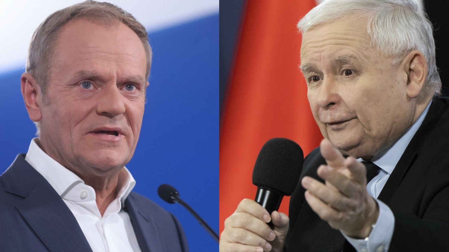 Donald Tusk i Jarosław Kaczyński