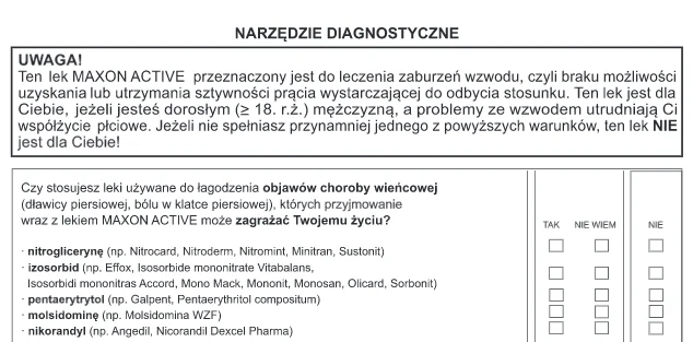 Zażywanie odpowiednika Viagry równolegle z lekami używanymi do łagodzenia objawów choroby wieńcowej może prowadzić do śmierci mężczyzny.