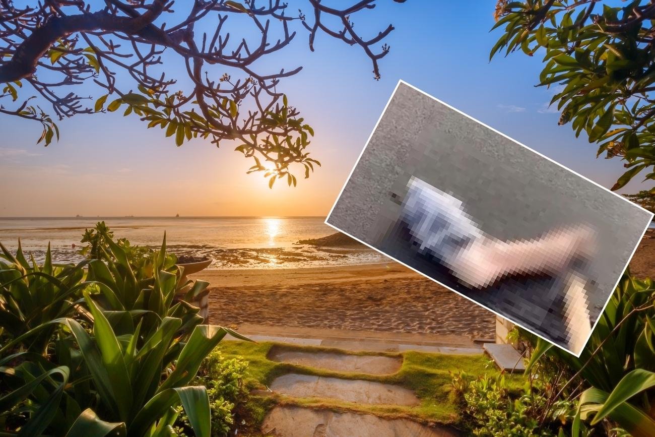 Na jednej z plaż na rajskiej Bali znaleziono odciętą ludzką stopę