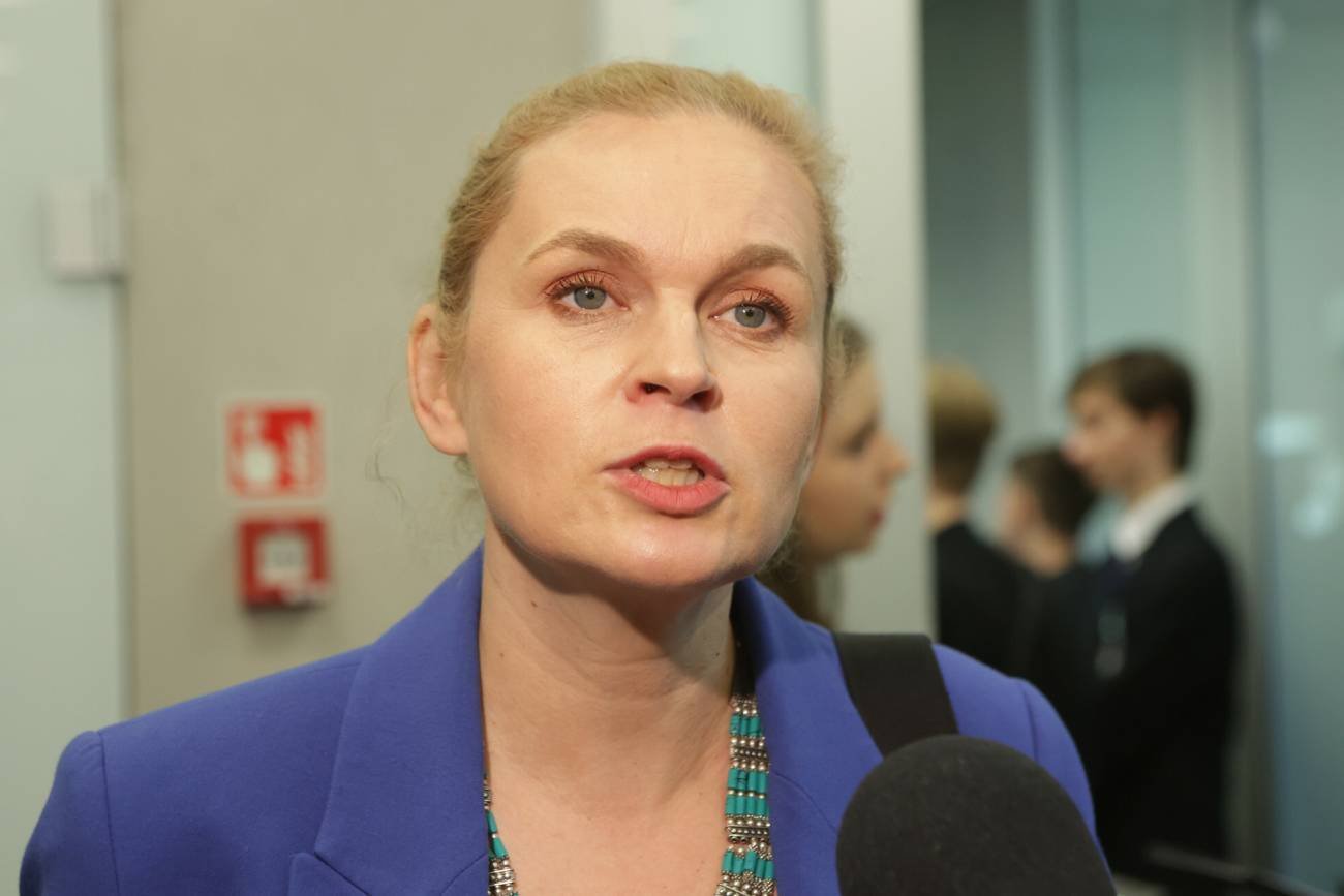 Spięcie Barbary Nowackiej z pracownikiem TV Republika. "Minimum zachowania"