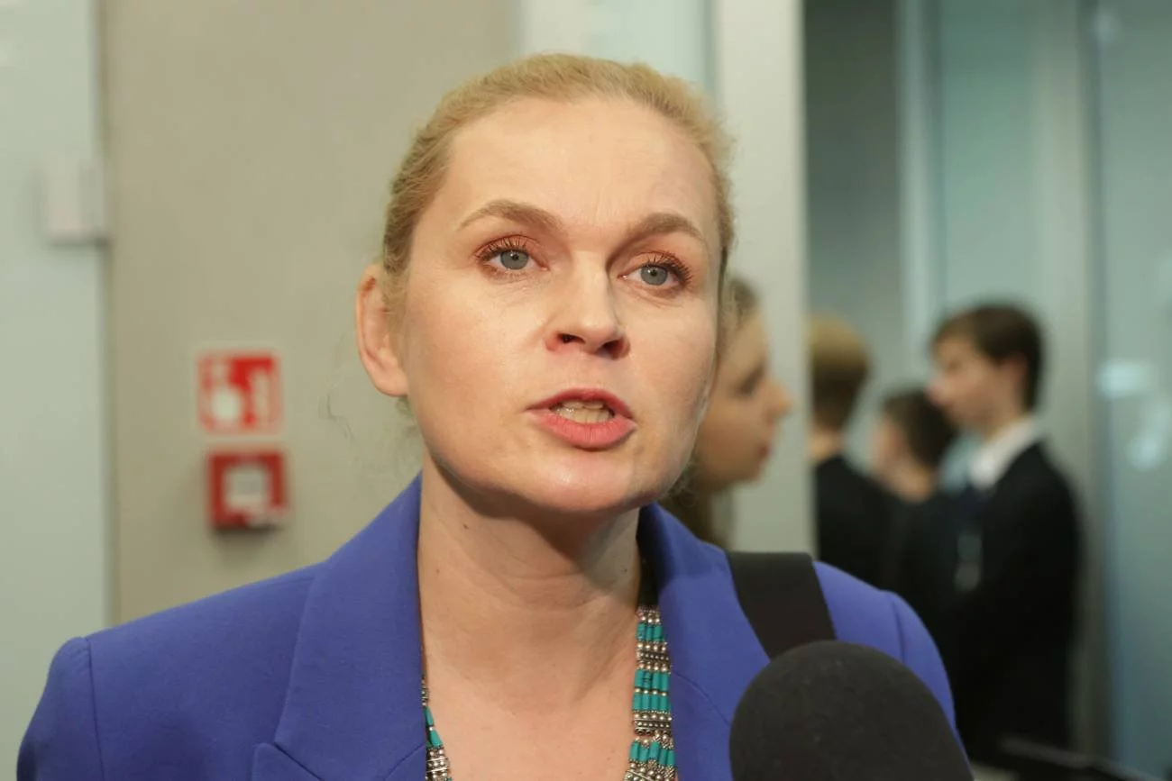 Spięcie Barbary Nowackiej z pracownikiem TV Republika. "Minimum zachowania"
