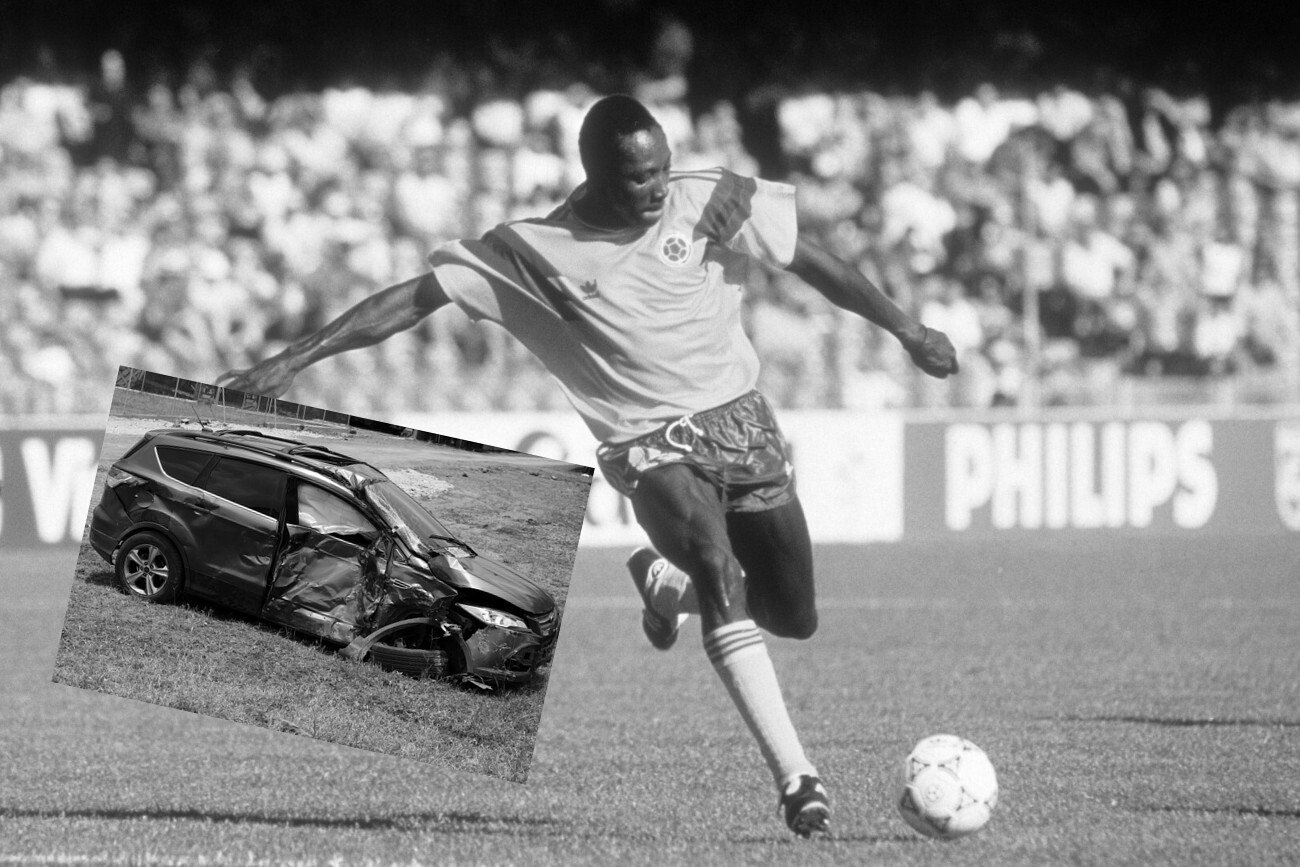 Freddy Rincon zmarł w wyniku obrażeń doznanych w wypadku samochodowym w kolumbijskimi Cali.