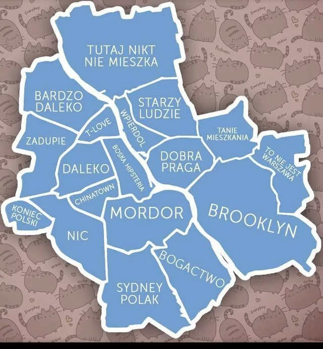 Mapa Warszawy, która szybko stała się hitem