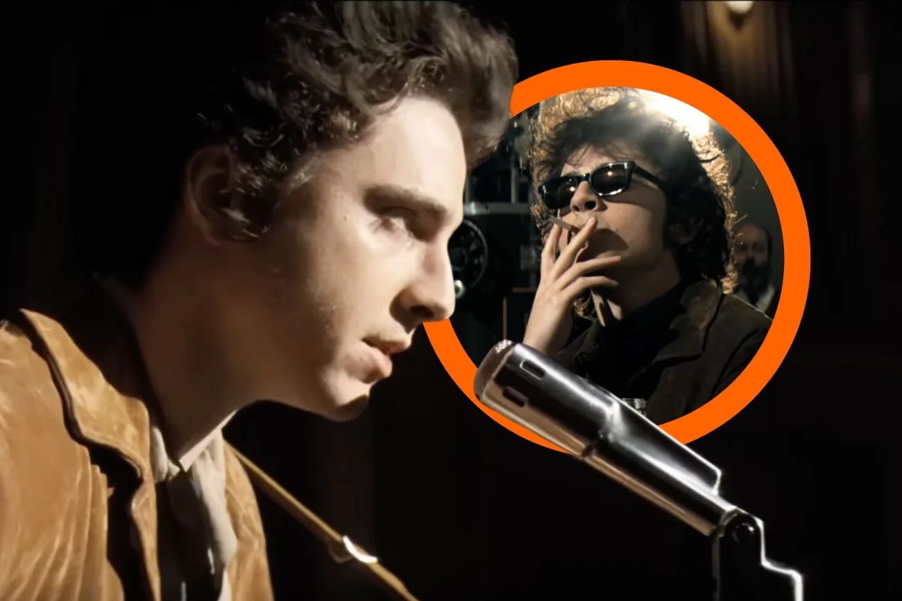 Timothee Chalamet jako Bob Dylan w pierwszym teaserze filmu "A Complete Unknown". Timothee Chalamet jako Bob Dylan w pierwszym teaserze filmu "A Complete Unknown".