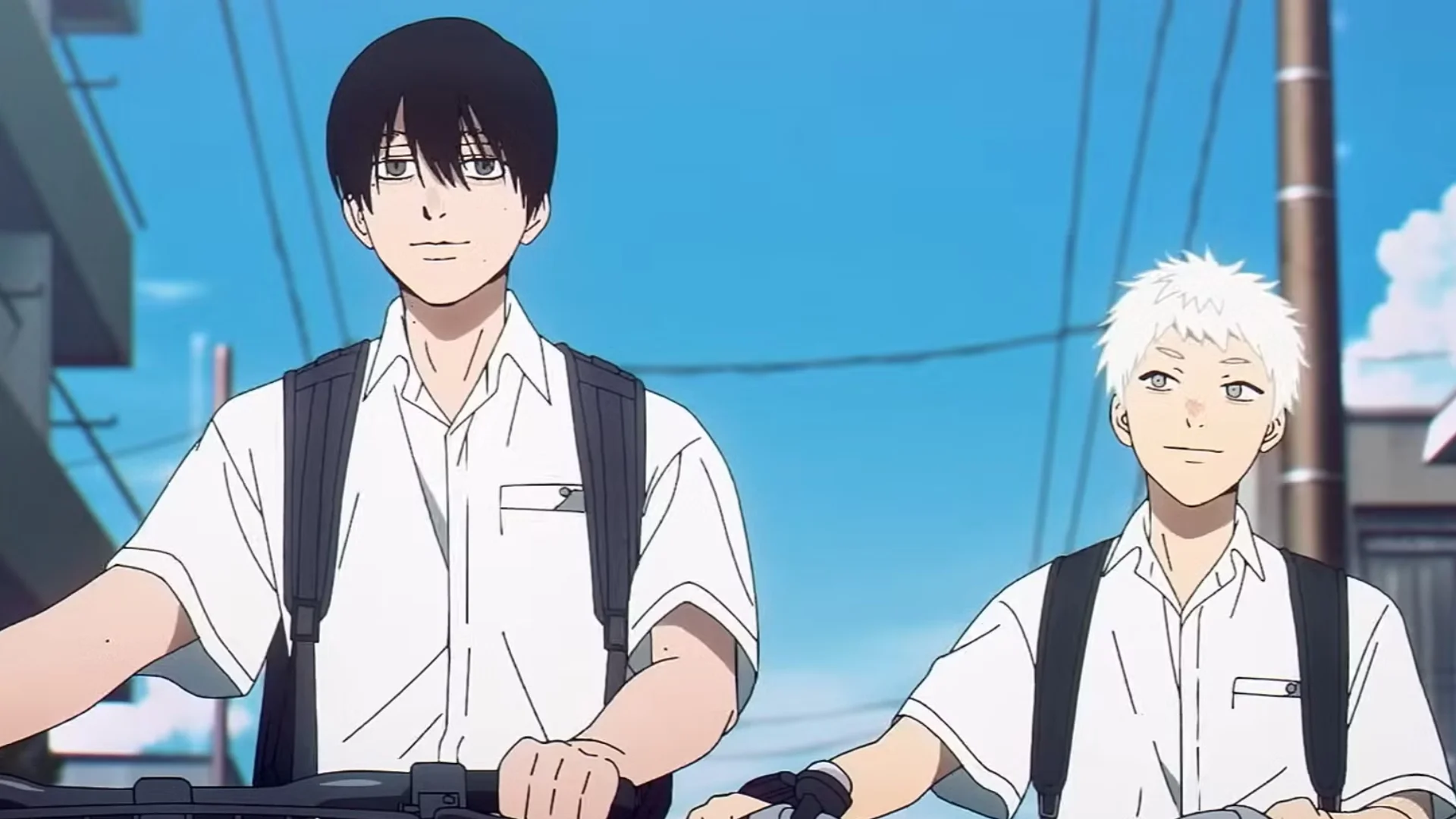 Kadr z anime "Lato, kiedy umarł Hikaru"