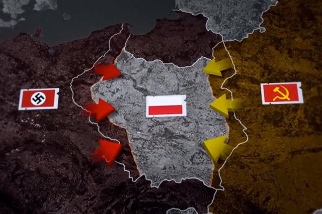 Kadr z filmu "Auschwitz", który wyprodukował Steven Spielberg