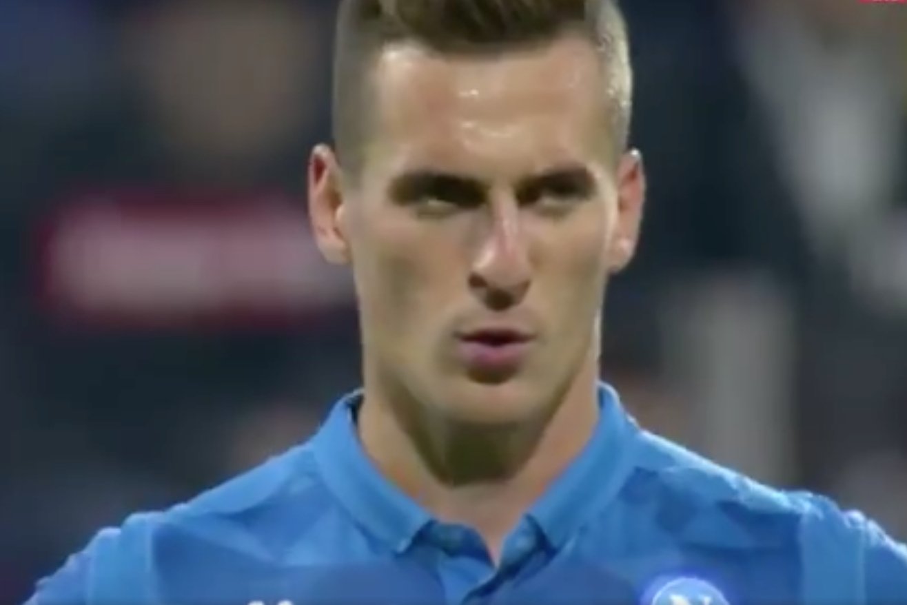 Arkadiusz Milik został bohaterem Napoli.