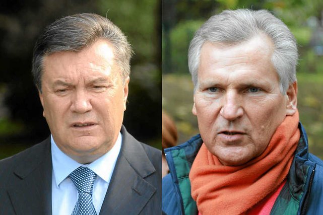 Aleksander Kwaśniewski musi tłumaczyć się ze współpracy z człowiekiem Janukowycza, oligarchą Mikołajem Złoczewskim.