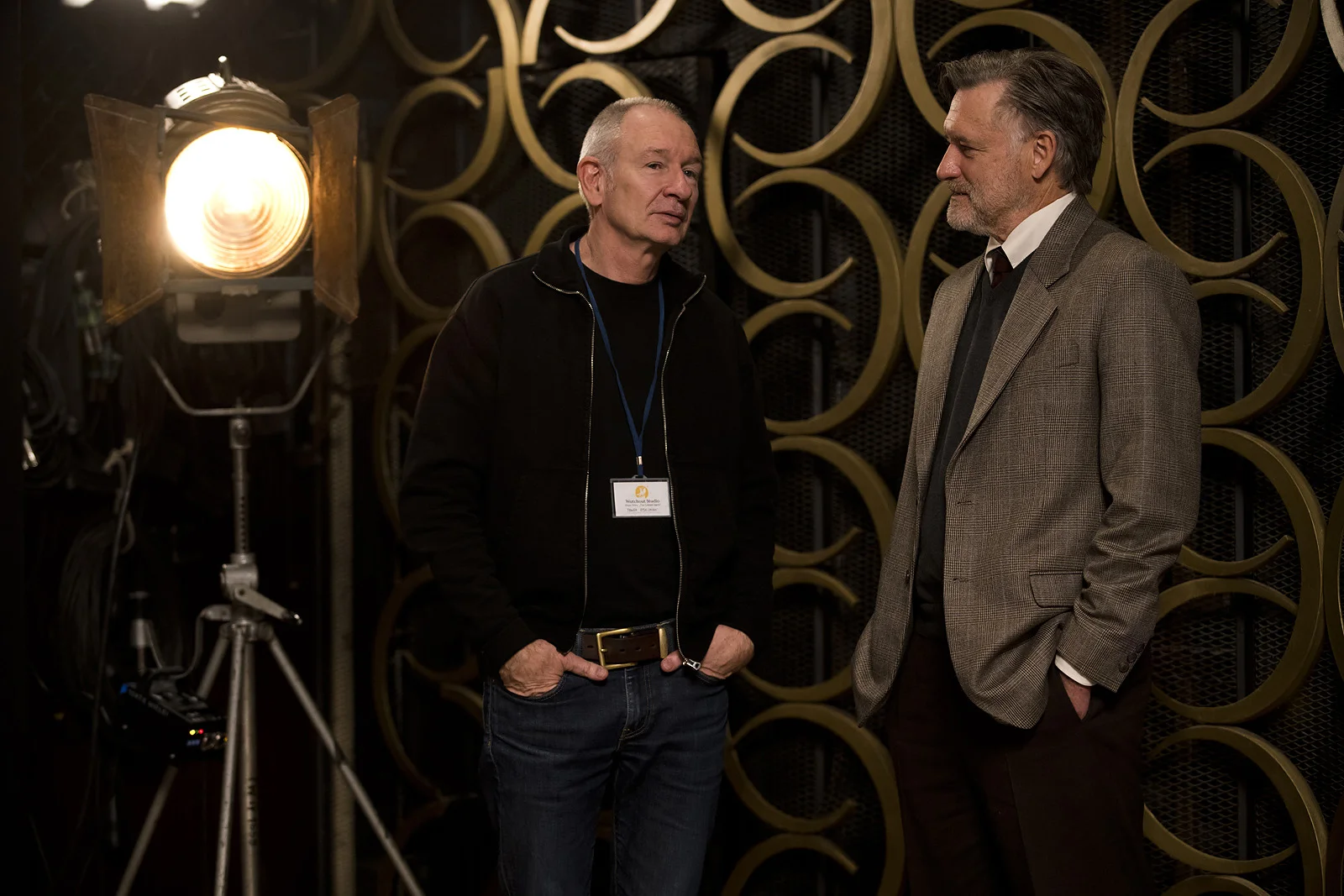 Paweł Edelman i Bill Pullman