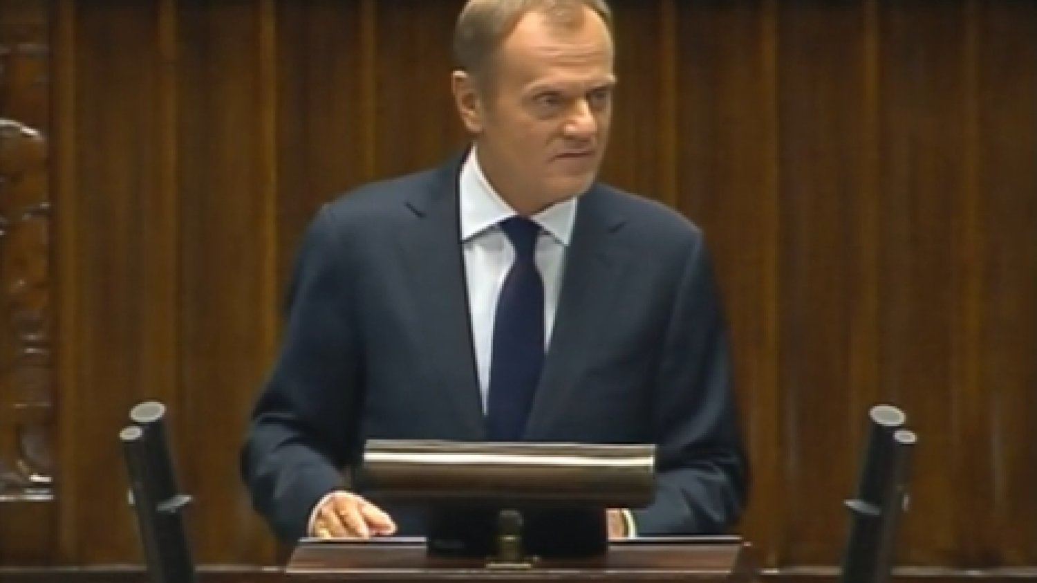 Premier Tusk w Sejmie