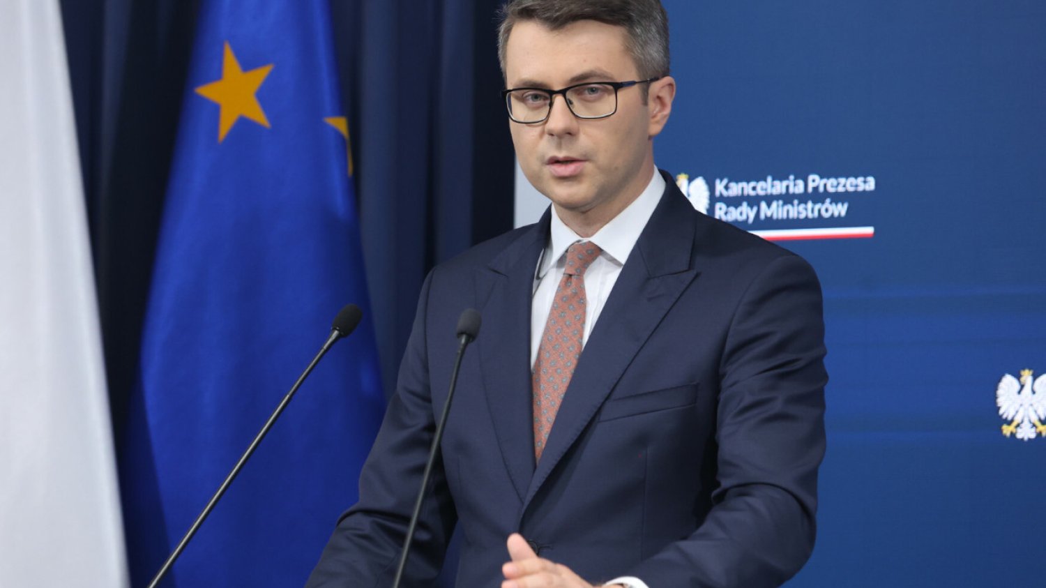 Rzecznik rządu Piotr Müller