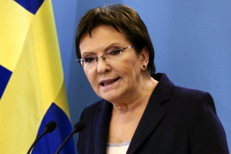 Ewa Kopacz i działacze PO pomagają prezydentowi w II turze.