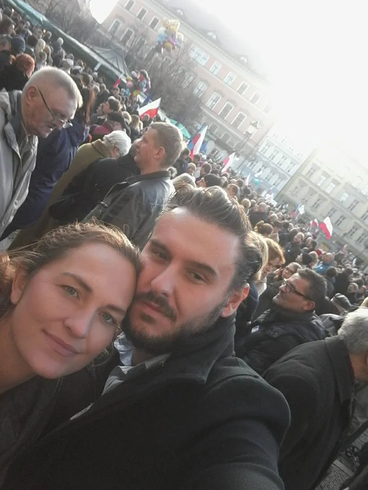 Demonstracja KOD. Plac Solny, Wrocław