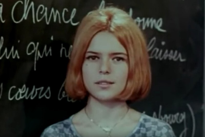 Nie żyje France Gall, zwyciężczyni Eurowizji w 1965 r. Miała 70 lat. Na zdjęciu – clip z roku 1964.