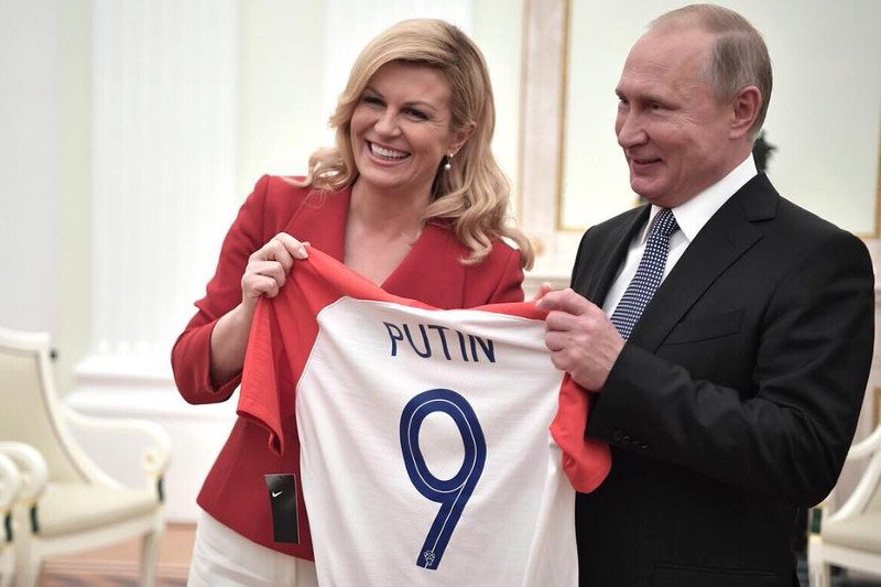 Podczas mundialu w Rosji prezydent Chorwacji była gwiazdą.