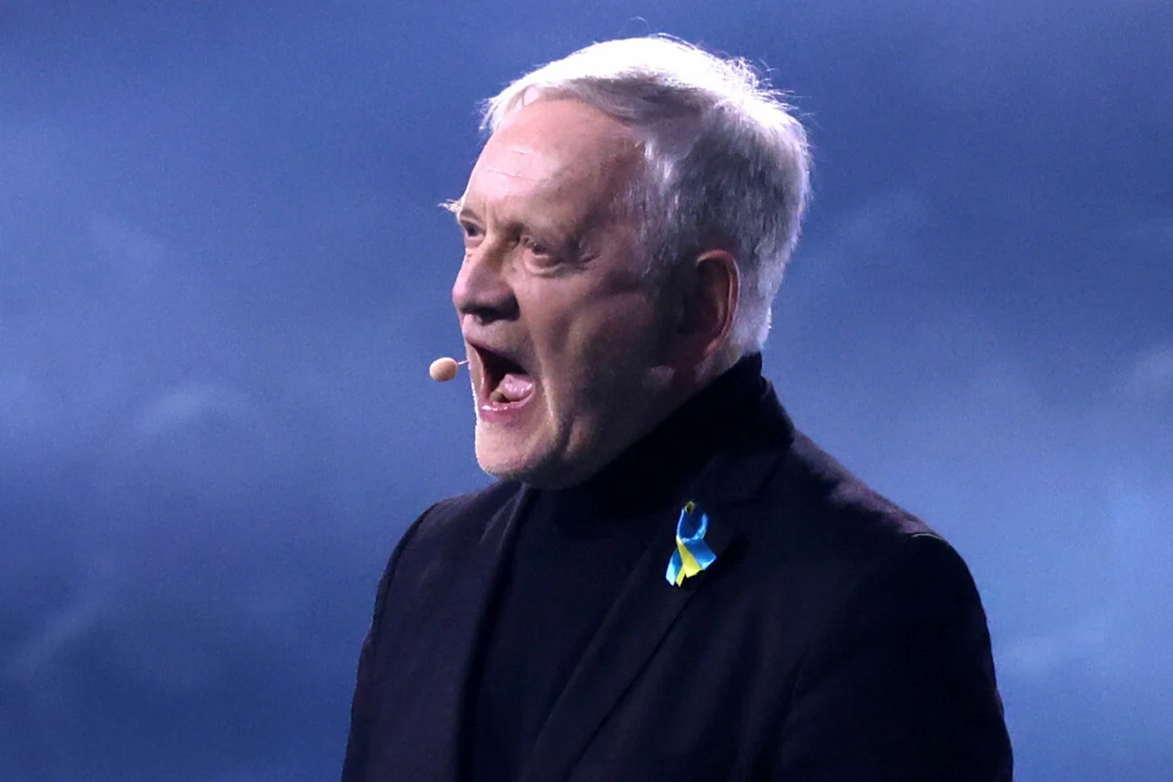 Andrzej Seweryn wystąpił na koncercie "Razem z Ukrainą".