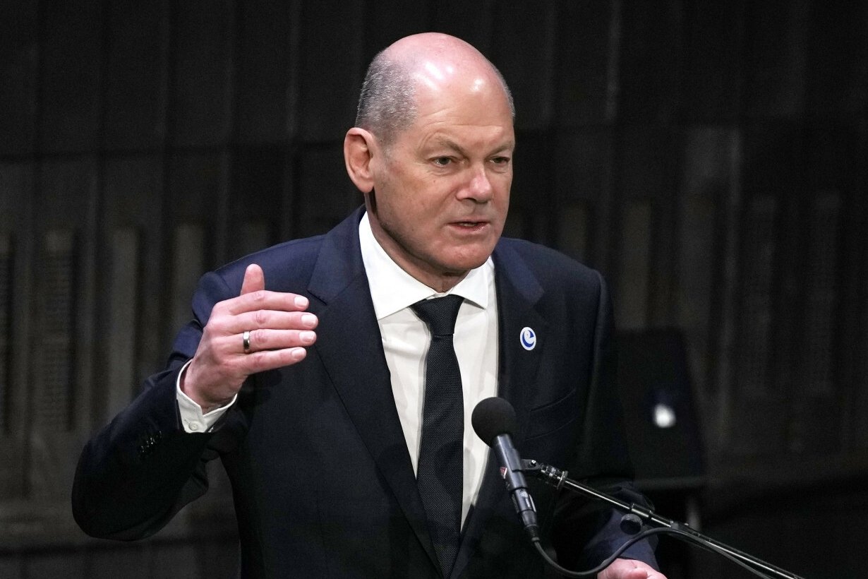 Kanclerz Niemiec mówi o kolejnych celach Rosji.