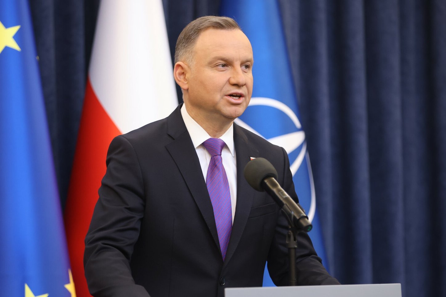 Prezydent Andrzej Duda.