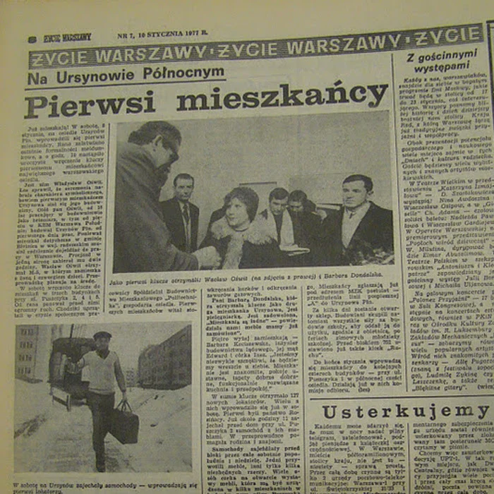 "Życie Warszawy" informuje o udostępnieniu dla warszawiaków pierwszych mieszkań na Ursynowie.