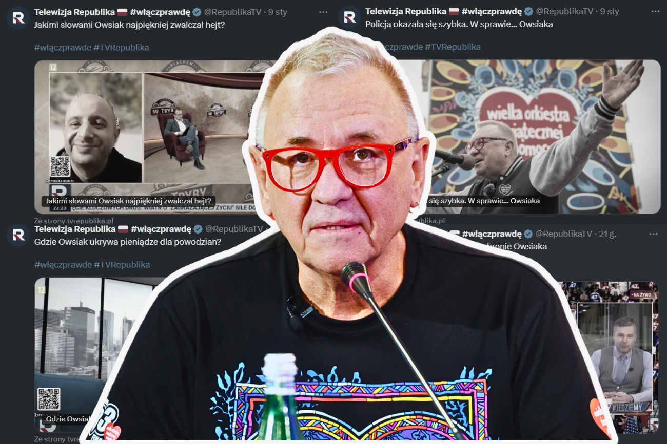 TV Republika zaciekle atakuje Jurka Owsiaka i WOŚP
