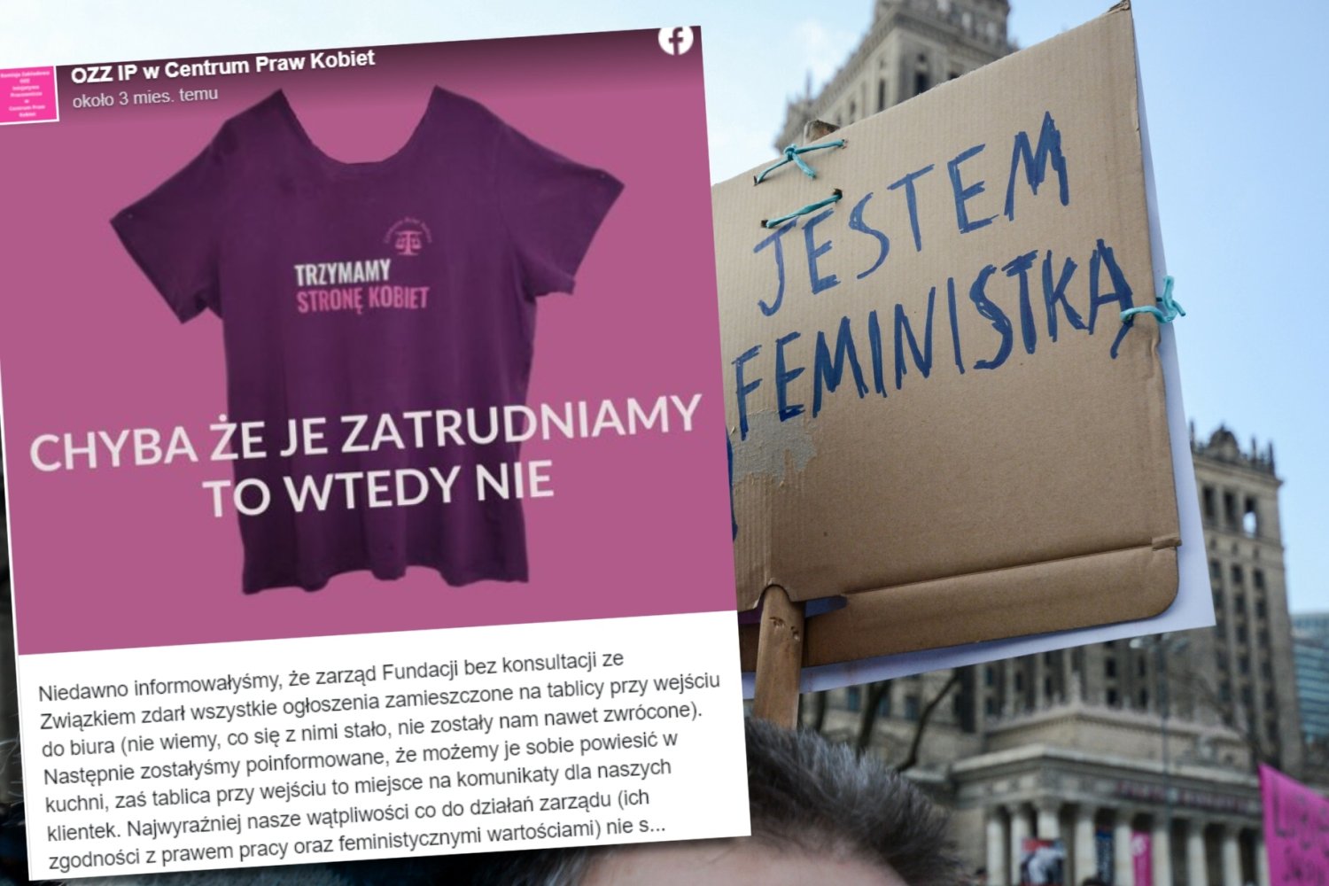 Mobbing w Centrum Praw Kobiet?