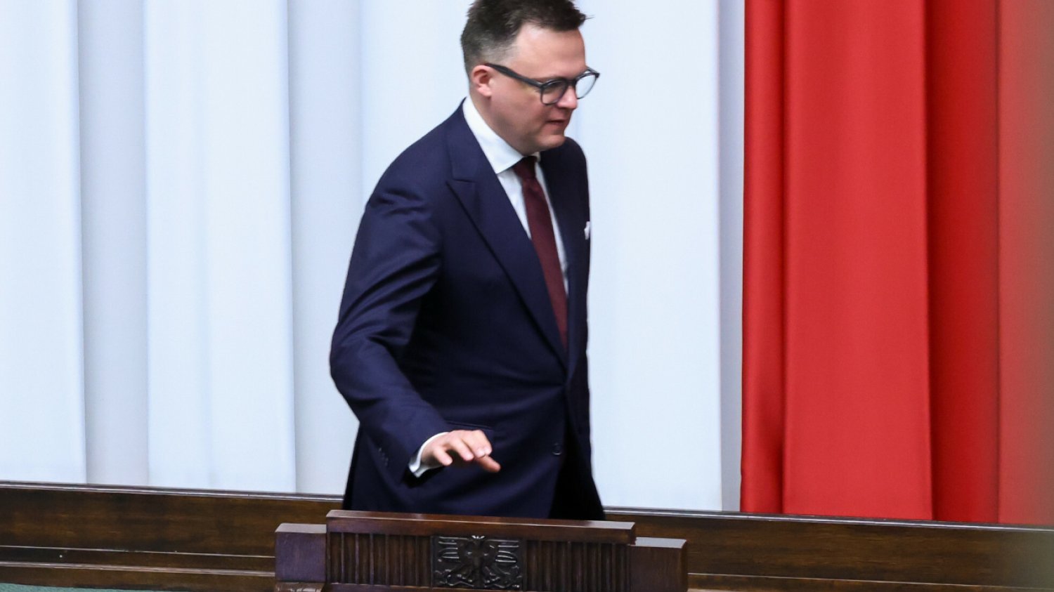 Sejm zajmuje się projektami ws. aborcji. To nie Hołownia prowadzi obrady.