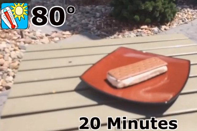 Batonik lodowy marki Great Value był wyjątkowo odporny na działanie temperatury pokojowej