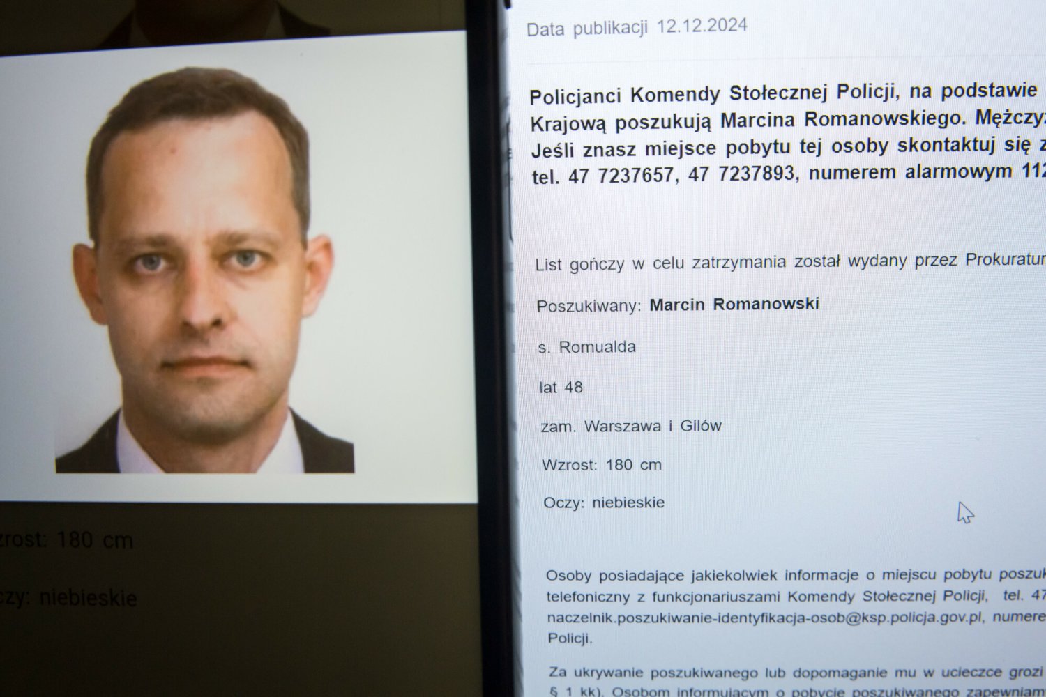 Marcin Romanowski uzyskał azyl polityczny na Węgrzech.