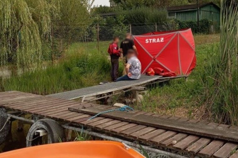Tragiczne zdarzenie nad jeziorem Gopło.