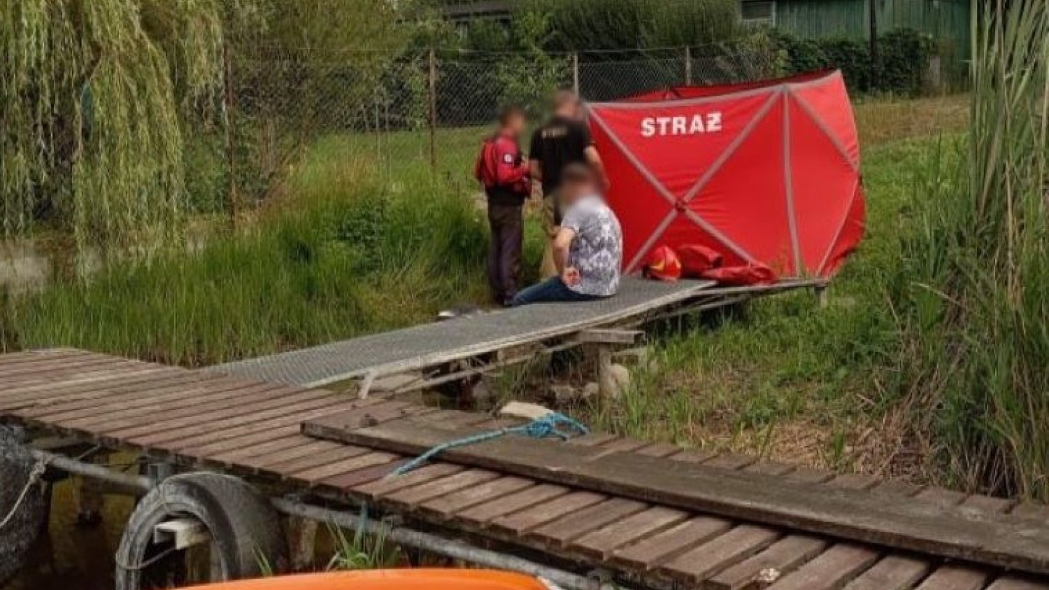 Tragiczne zdarzenie nad jeziorem Gopło.