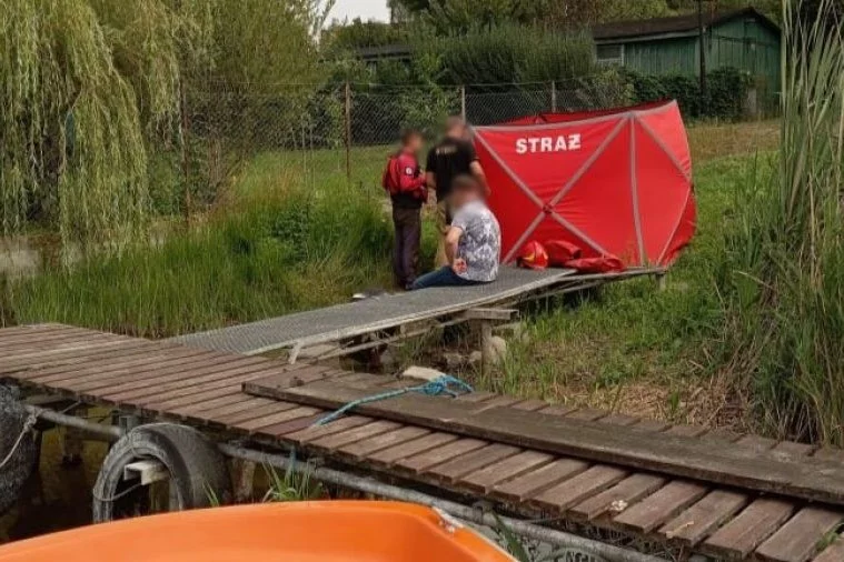 Tragiczne zdarzenie nad jeziorem Gopło.