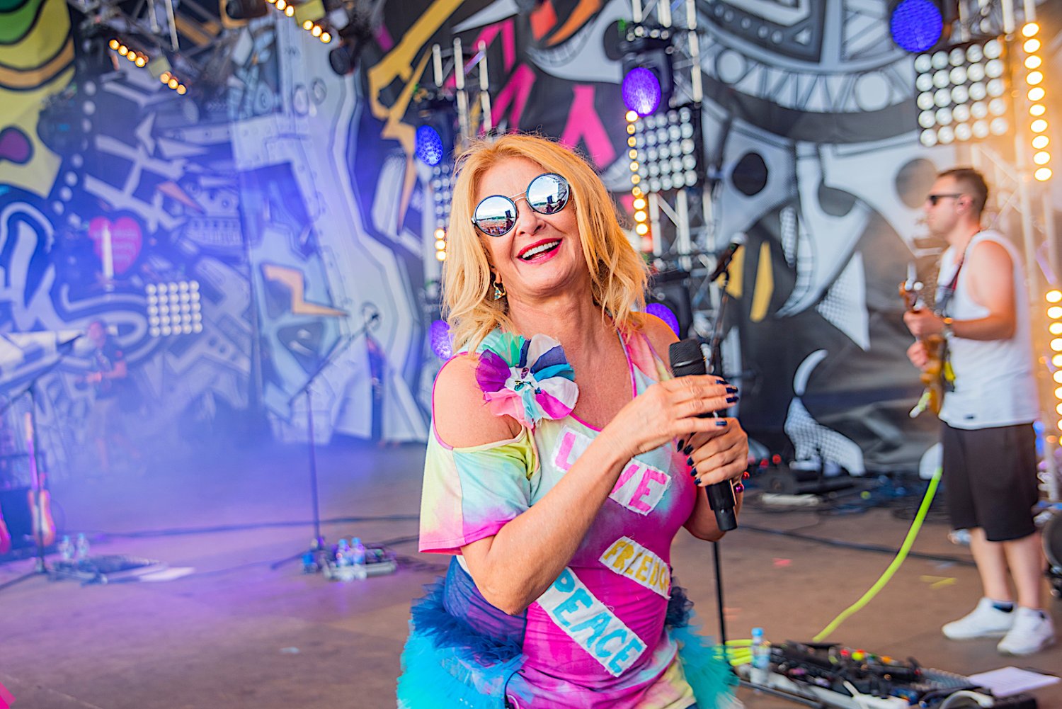 W trakcie występu na tegorocznym Pol'and'Rock Festivalu