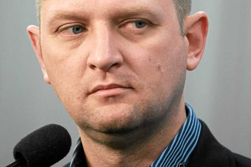 Poseł Ruchu Palikota Andrzej Rozenek.