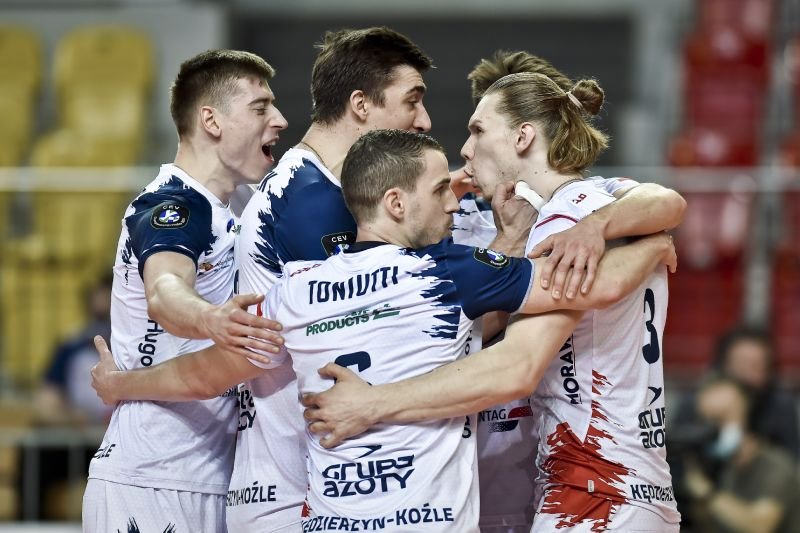 Grupa Azoty ZAKSA Kędzierzyn-Koźle stoczyła wspaniały bój z Cucine Lube Civitanova w LM
