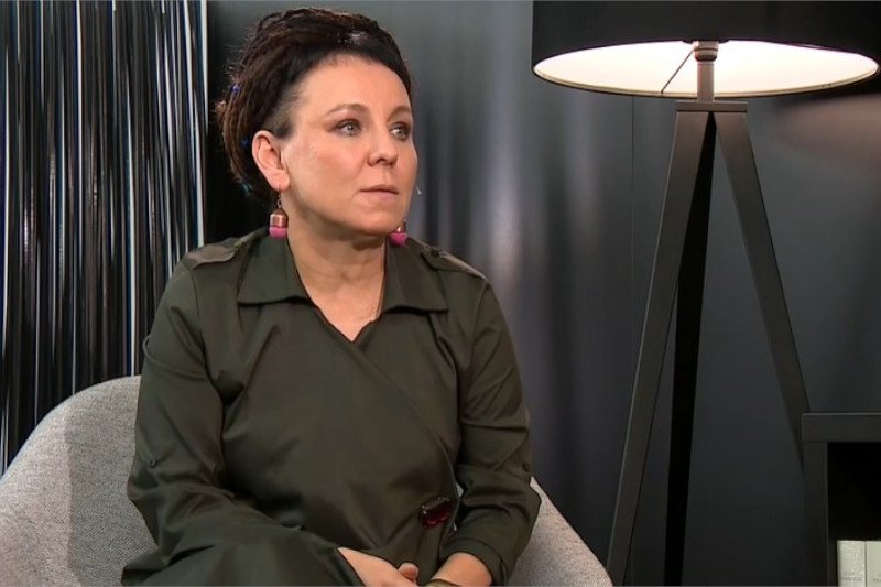 Olga Tokarczuk o wyniku wyborów.