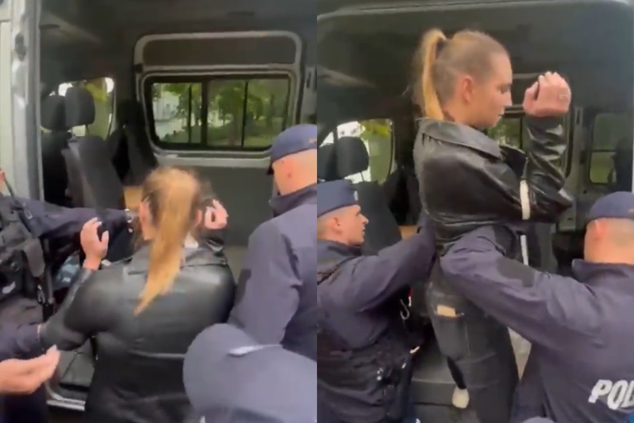 Zatrzymanie posłanki KO Kingi Gajewskiej przez policję wywołało skandal