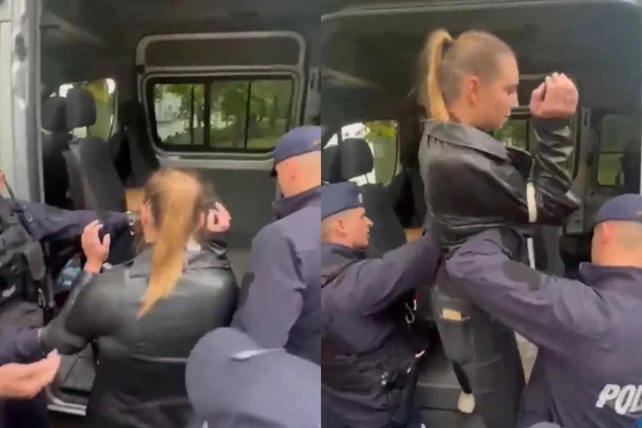 Zatrzymanie posłanki KO Kingi Gajewskiej przez policję wywołało skandal