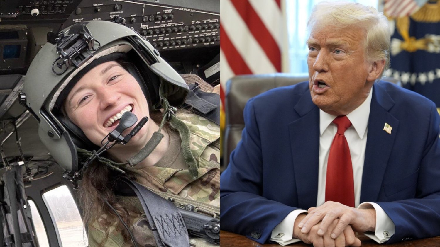 "Transpłciowa pilotka" Black Hawka. Spekulacje Trumpa okazały się kłamstwem.