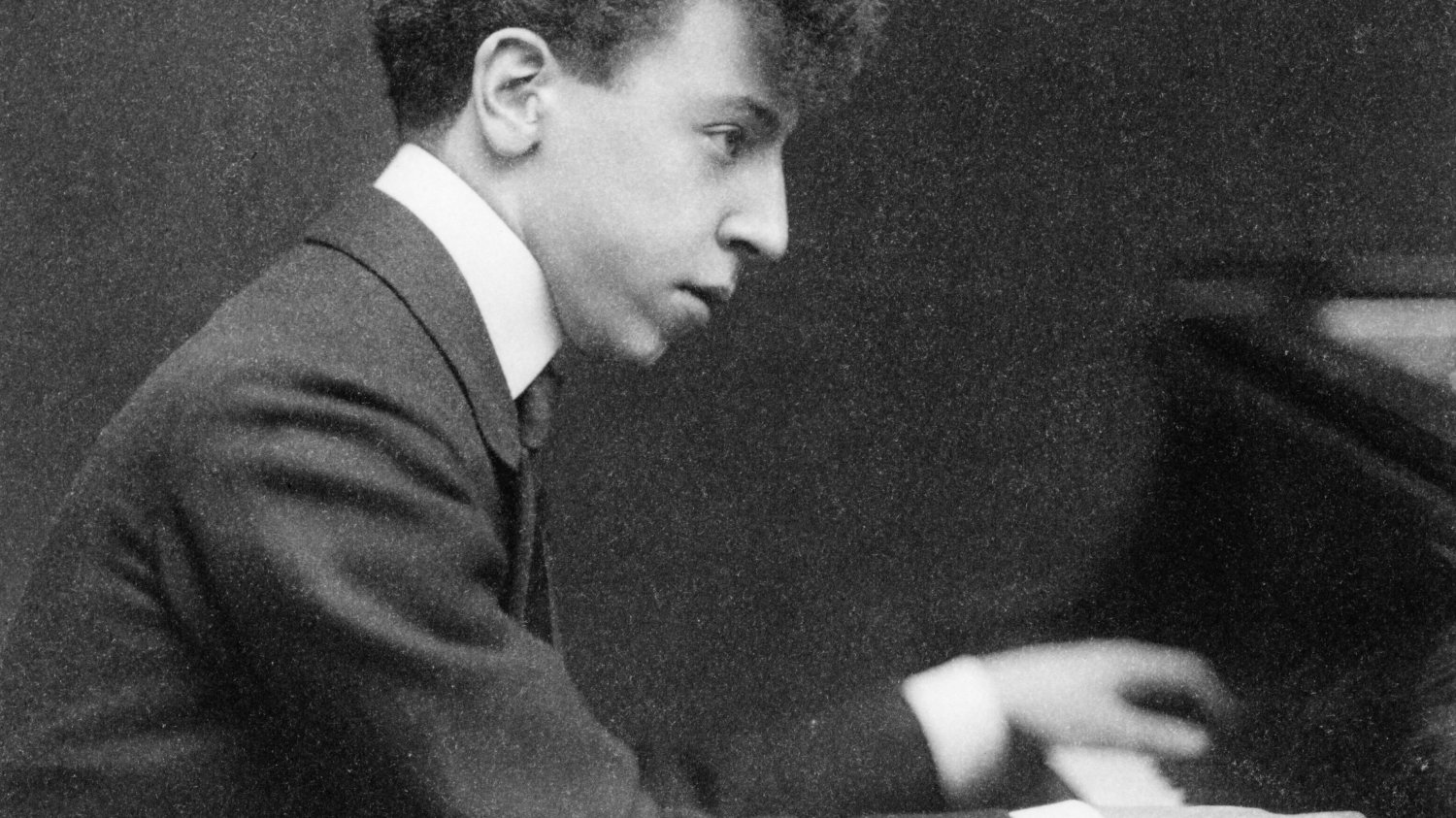 Artur Rubinstein, zdjęcie z 1906 roku (z archiwum Biblioteki Kongresu USA)