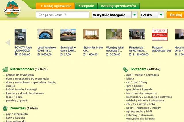 Gumtree wprowadziło opłaty za dodawanie więcej niż dwóch ogłoszeń w dziale "Praca"