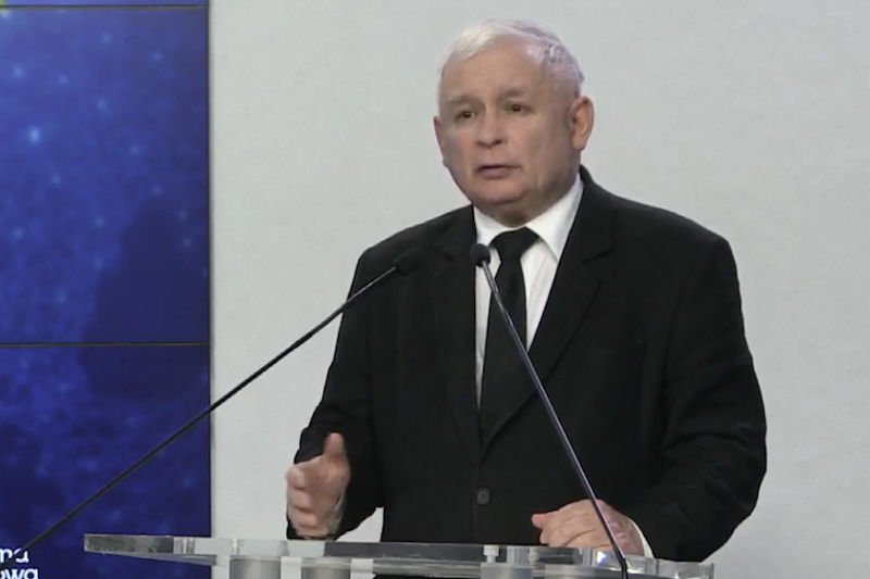 Jarosław Kaczyński znowu uderzył w PO. I zapowiedział surowe kary za pedofilię.