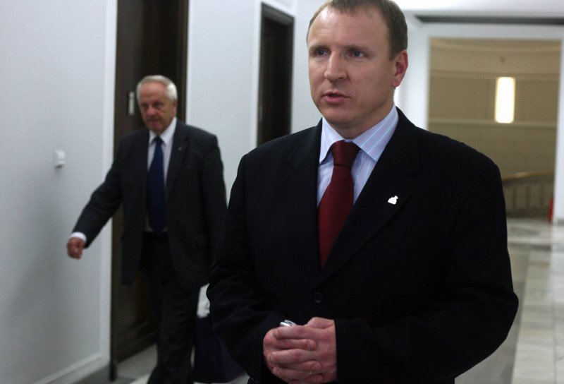 Stefan Niesiołowski i Jacek Kurski