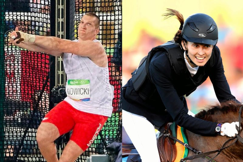 Brązowi medaliści w Rio: Wojciech Nowicki i Oktawia Nowacka.