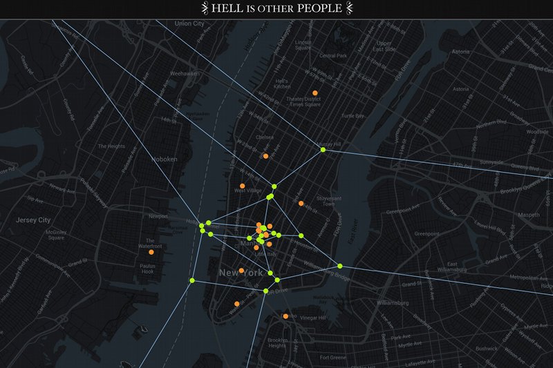 Masz dość spotykania znajomych na mieście? Hell is Other People jest aplikacją dla ciebie