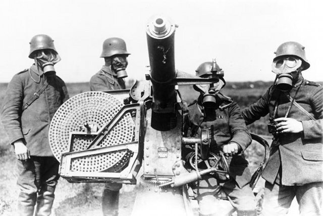 Niemieccy żołnierze podczas I wojny światowej